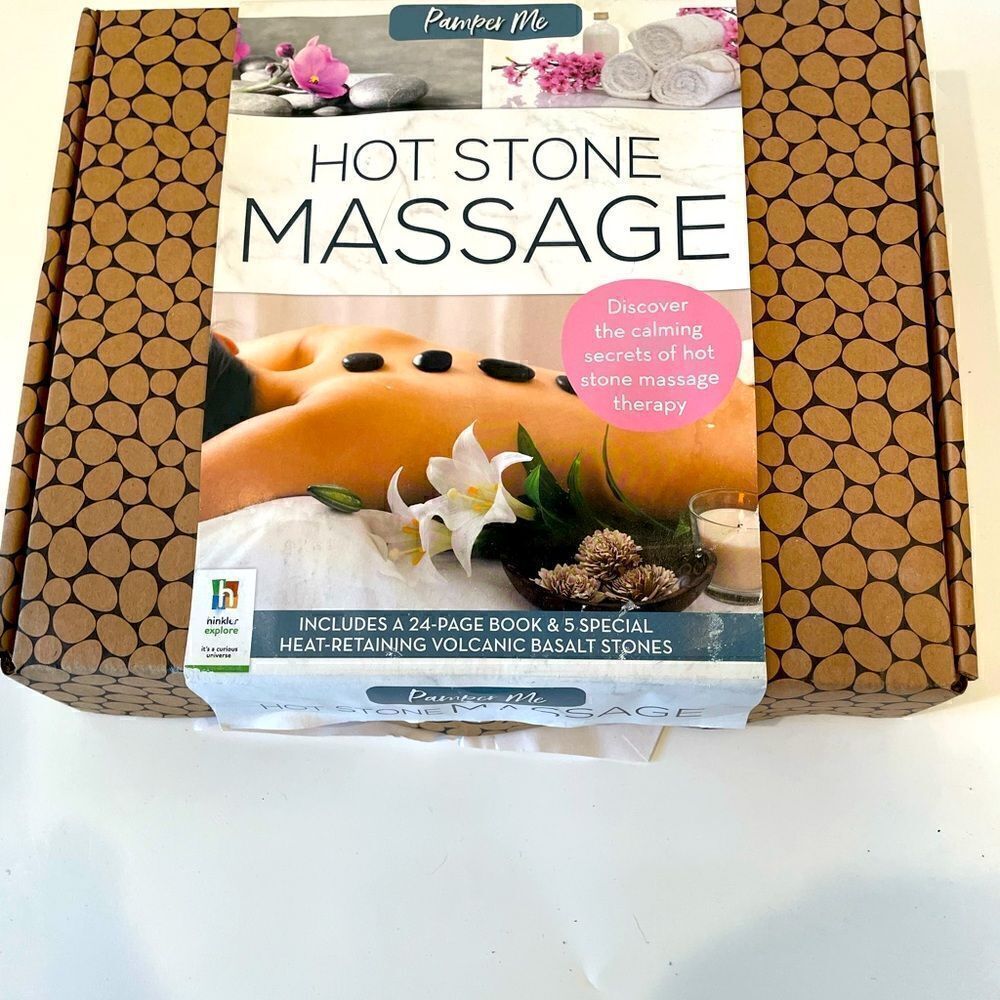 Pamper Me Hot stone massage NIB